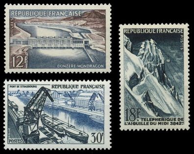 Frankreich 1956 Nr 1106-1108 postfrisch X40BA1E