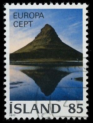 ISLAND 1977 Nr 523 gestempelt X55CF7E