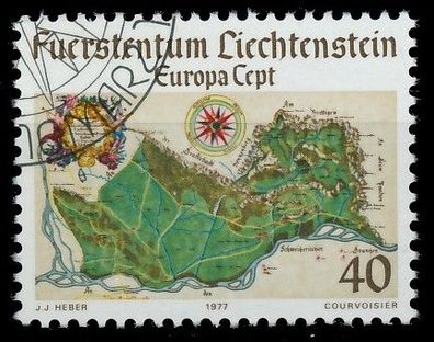 Liechtenstein 1977 Nr 667 gestempelt X55D022