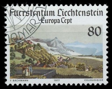 Liechtenstein 1977 Nr 668 gestempelt X55D01A