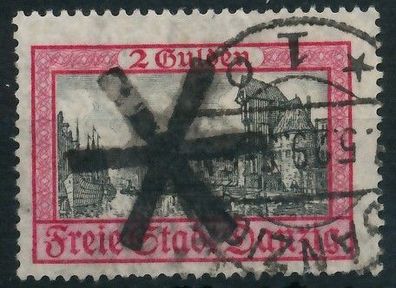 DANZIG 1925 Nr 213 gestempelt gepr. X5605FE