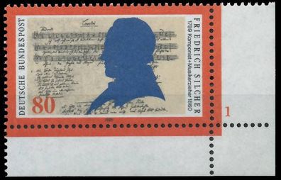 BRD BUND 1989 Nr 1425 postfrisch Formnummer 1 X575F2A
