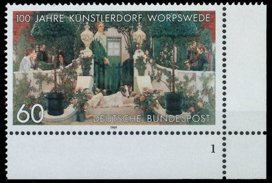 BRD BUND 1989 Nr 1430 postfrisch Formnummer 1 X575F6A