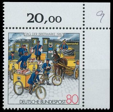 BRD BUND 1987 Nr 1337 postfrisch ECKE-ORE X579C82