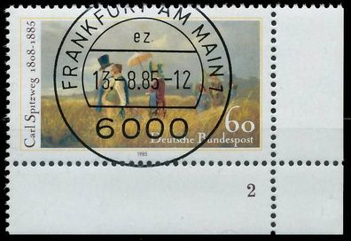 BRD BUND 1985 Nr 1258 zentrisch gestempelt Formnummer 2 X579EA6