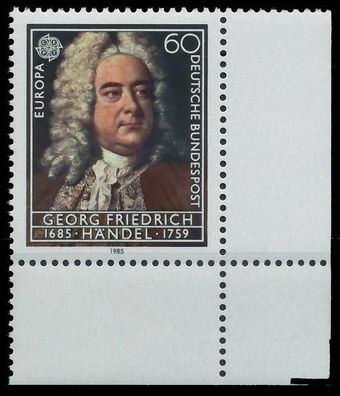 BRD BUND 1985 Nr 1248 postfrisch ECKE-URE X579F8A
