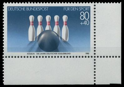 BRD BUND 1985 Nr 1238 postfrisch ECKE-URE X579F0A