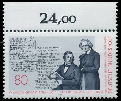 BRD BUND 1985 Nr 1236 postfrisch ORA X579EF6
