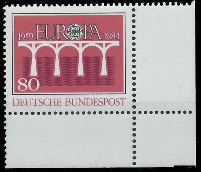 BRD BUND 1984 Nr 1211 postfrisch ECKE-URE X57C8D2