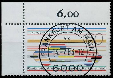BRD BUND 1983 Nr 1182 zentrisch gestempelt ECKE-OLI X57CA2A