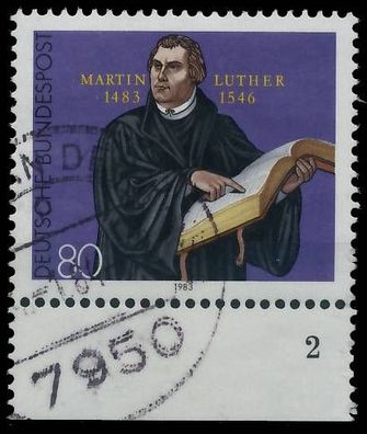 BRD BUND 1983 Nr 1193 gestempelt Formnummer 2 X57CAEA