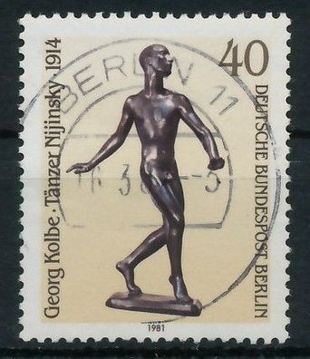 BERLIN 1981 Nr 655 zentrisch gestempelt X7D52CE