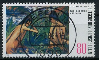 BERLIN 1982 Nr 679 zentrisch gestempelt X7D538E
