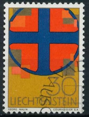 Liechtenstein 1967 Nr 483 gestempelt SB580FE
