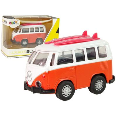 LeanToys Metall Reisebus Spielzeugauto