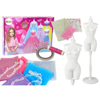 LeanToys Kreatives Künstler-Set zum Entwerfen von Kleidern