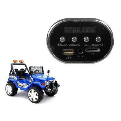 LeanToys Musikpanel für den Akku-Jeep S618