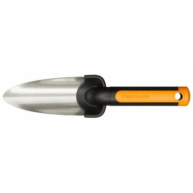 Fiskars Pflanzkelle Premium (schwarz/orange, 7cm)