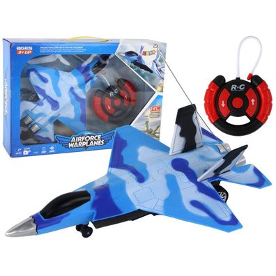 Lean Toys Ferngesteuerter Fighter mit Sound- und Lichteffekten