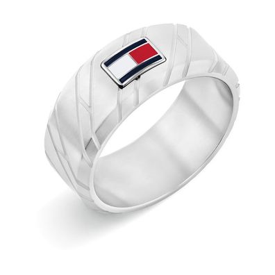 Tommy Hilfiger - 2790621G - Ring - Herren - silber - Weite 62