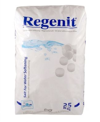 Regenit Salztabletten 25 kg – Hochreines Siede- & Regeneriersalz