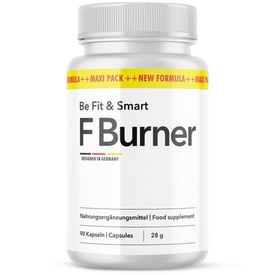Fburner - hochwertige Inhaltsstoffe - für Frau & Mann - 90 Kapseln