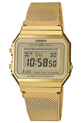 Casio Vintage Damen-Digitaluhr A700WEMG-9AEF