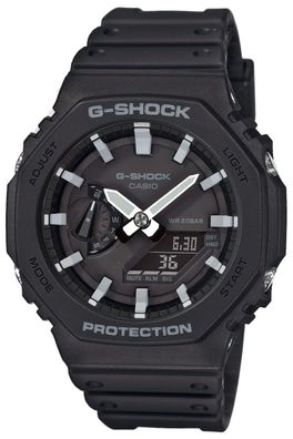 Casio G-Shock Ana-Digi Herrenuhr Schwarz GA-2100-1AER