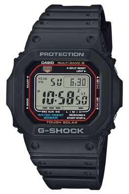 Casio G-Shock The Origin Digital Funk-Solar-Herrenuhr Schwarz GW-M5610U-1ER