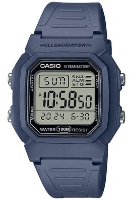 Casio Collection Digitaluhr für Herren Blau W-800H-2AVES