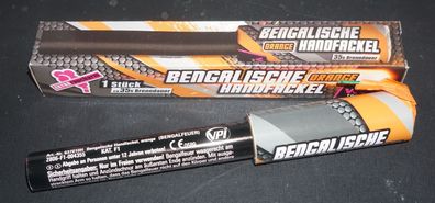 Weco Jugendfeuerwerk Bengalische Handfackel orange