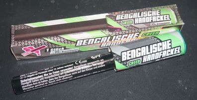 Weco Jugendfeuerwerk Bengalische Handfackel green