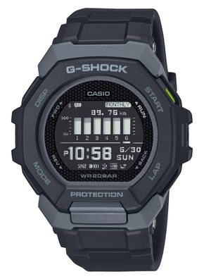 Casio G-Shock G-Squad Digitaluhr Bluetooth Schwarz/Grau GBD-300-1ER