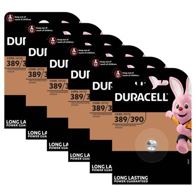 6x Duracell 389 / 390 Batterie Knopfzelle SR1130 V389 V390 SR54 1,5V