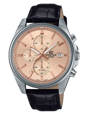 Casio Herrenuhr Chronograph Roségold / Schwarz EFV-610EL-5AUEF