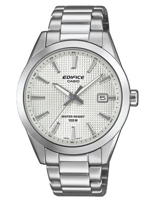Casio Herren-Armbanduhr Edelstahl Weiß EFV-160D-7AVEF