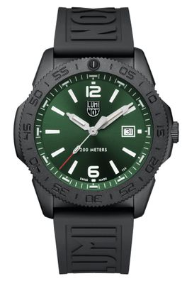Luminox Taucheruhr für Männer Quarz Pacific Diver Schwarz/Grün XS.3137.B