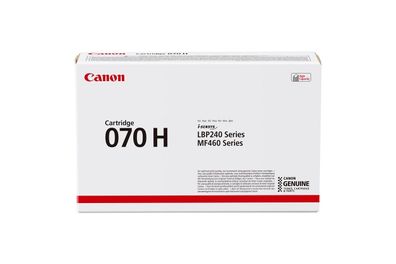 Canon 070H BK (Black) Original Toner Cartridge Schwarz (5640C002) 10.200 Seiten