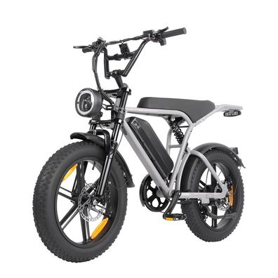 Elekwheels E6 3.0 20" retro fat tire tlektrofahrrad, ydraulischen scheibenbremsen