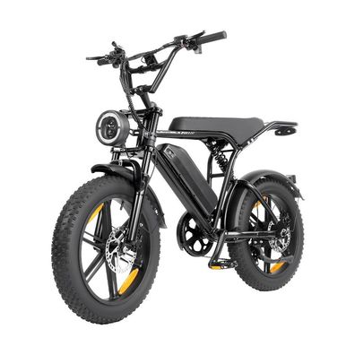 Elekwheels E6 3.0 20" retro fat tire tlektrofahrrad, ydraulischen scheibenbremsen