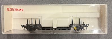 Fleischmann H0 5218 Tiefladewagen der DB Top/OVP