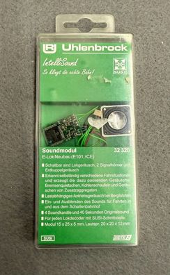 Uhlenbrock 32 320 Intelli Sound E-Lok Neubau (BR 101/ICE) Neu/OVP