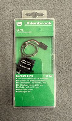 Uhlenbrock 81 420 Servo für Funktionsmodelle Neu/OVP