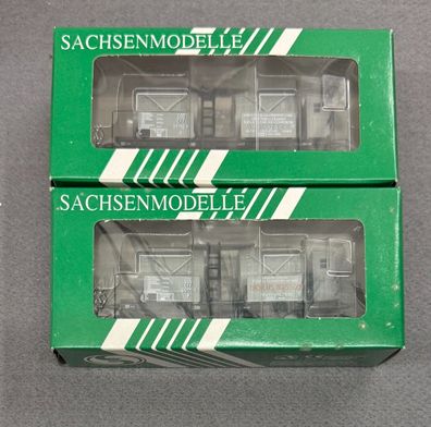 Sachsenmodelle H0 16016 & 16017 Weinkesselwagen der SBB Top/OVP