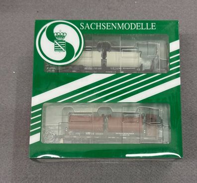 Sachsenmodelle H0 14106 Güterwagen-Set der DB Top/OVP