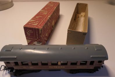Märklin H0 Artikel 342 Mitropa Speisewagen weinrot ca 1948 mit OVP