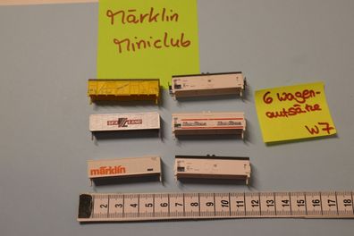 Märklin Miniclub Z 6 Gehäuse für Güterwagen W 7