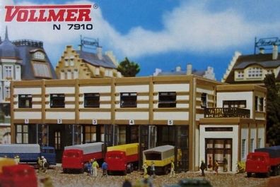 Vollmer N 7910 Fahrzeughalle Bausatz Neu/OVP