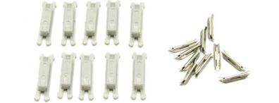 Rokuhan A012 10x Schienenverbinder Neu/OVP
