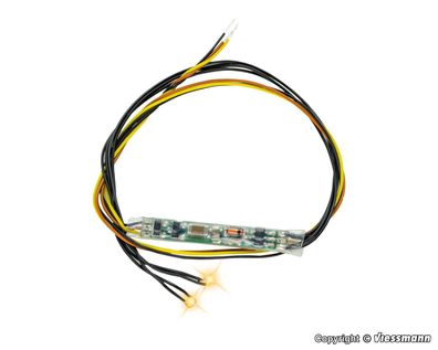 Viessmann 5270 Mini-LED gelb für Fahrzeuge, 2x mit Mikro-Blinkelektronik Neu/OVP